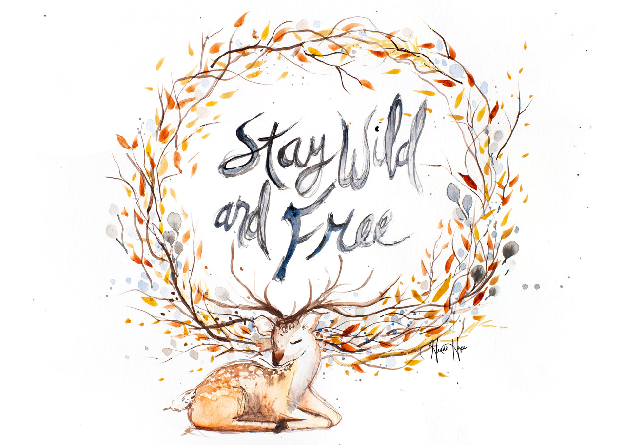 Wild and Free Printable set