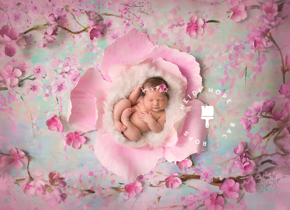 Digital Backdrop | Cherry Blossoms