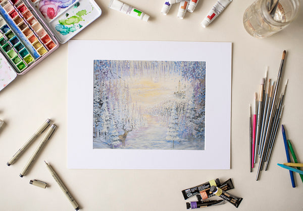 Frozen Forest- Fine Art Decor