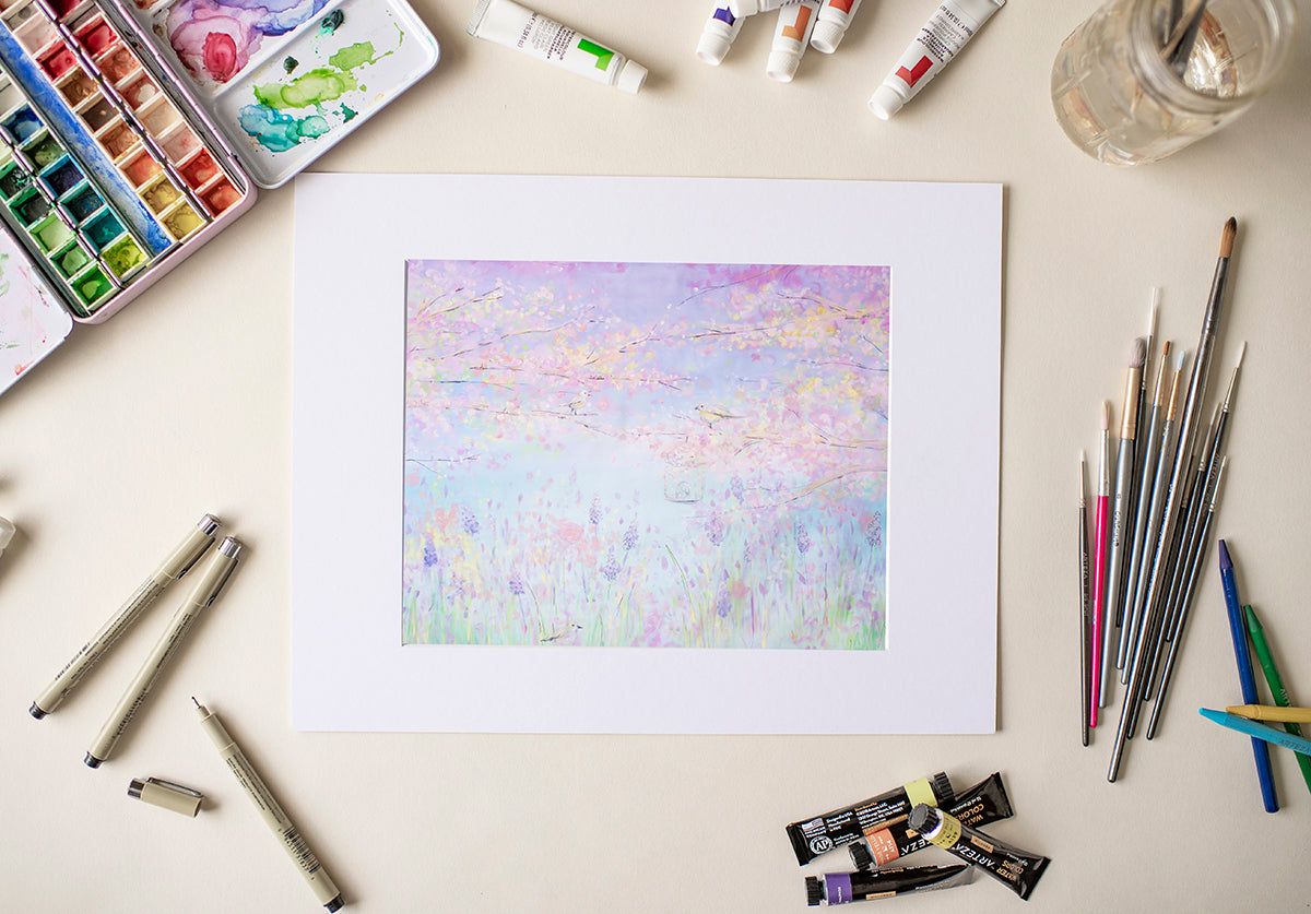 Lavender Fields- Fine Art Decor