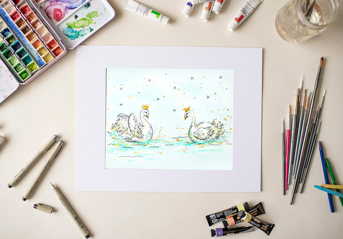 Swan Prince - Fine Art Decor