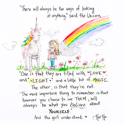 There are always 2 ways Unicorn Printable