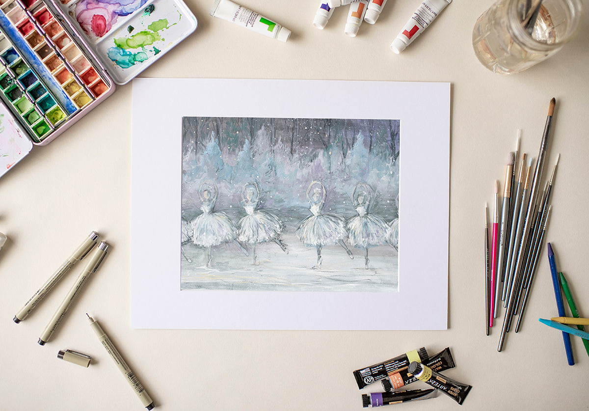 Waltz of the Snow Fairy - Fine Art Decor