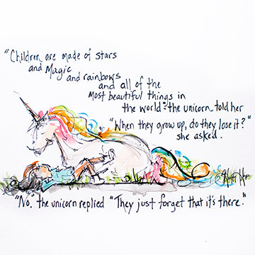 Unicorn and What Children are Made Of Printable
