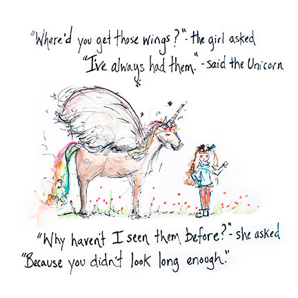 You Have Wings Unicorn Printable